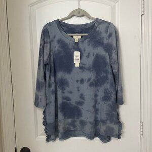 Blue Tie Dye Look Tee